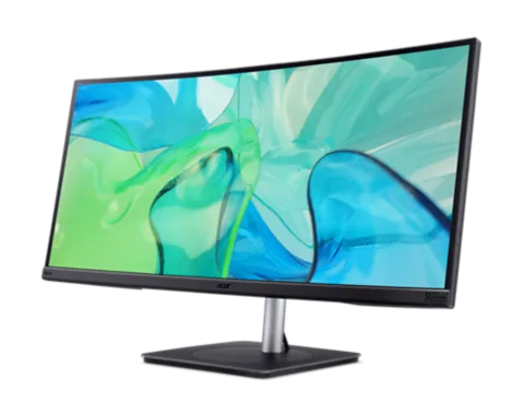CB343CUR computer monitor 86,4 cm (34") 3440 x 1440 Pixels UltraWide Quad HD LED Zilver van Acer, Zwart – cover 3 van 5