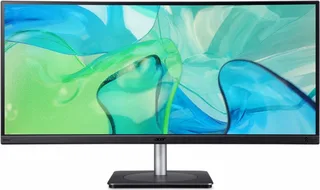 CB343CUR computer monitor 86,4 cm (34") 3440 x 1440 Pixels UltraWide Quad HD LED Zilver van Acer, Zwart – cover 1 van 5