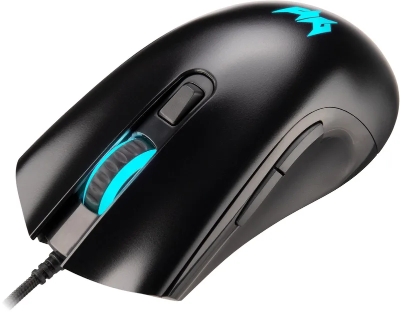 Cestus 333 Gaming Mouse – Gaming Muis – 16.000 DPI – Verlichting – USB Bedraad – Ergonomisch by Acer, Black – cover 1 of 5