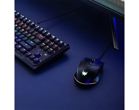 Cestus 335 Gaming Mouse – Gaming Muis – 19.000 DPI – Verlichting – USB Bedraad – Ergonomisch by Acer, Black – cover 5 of 5