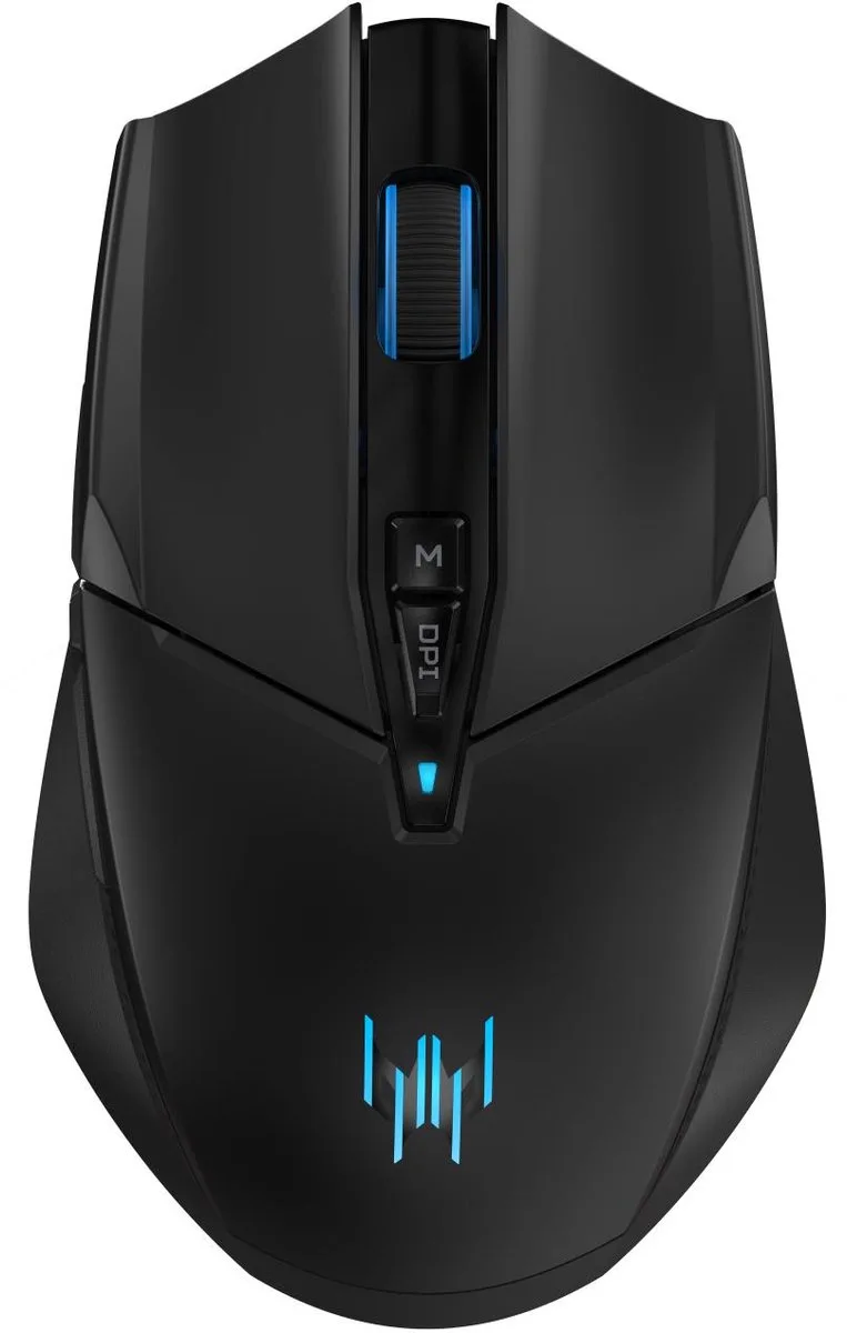 Cestus 535 muis Gamen Ambidextrous RF-draadloos + Bluetooth Optisch 30000 DPI van Acer, Zwart – cover 1 van 5