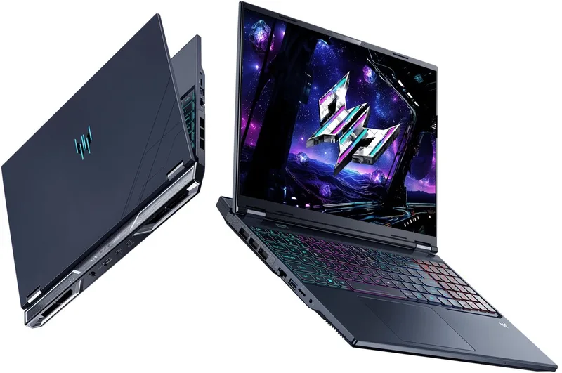 Helios 18 AI PH18-73-95WR - Gaming Laptop - 18 inch Mini LED 250Hz - Core Ultra 9 - 64GB - 5TB SSD - RTX 5080 - inclusief 3mnd PC GamePass van Acer, Zwart – cover