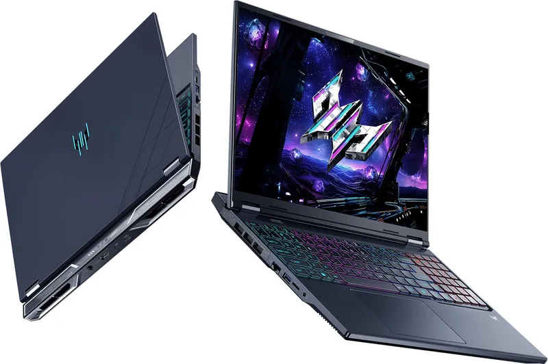 Helios Neo 16 AI PHN16-73-90A5 - Gaming Laptop - 16 inch 3K 240Hz - Core Ultra 9 - 32GB - 2TB SSD - RTX 5070 Ti - inclusief 3mnd PC GamePass - AZERTY de Acer, Noir, AZERTY – jaquette