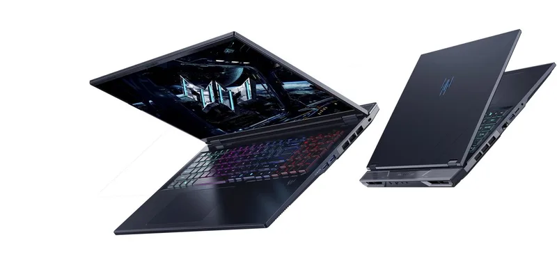 Helios Neo 18 AI PHN18-72-97B5 - Gaming Laptop - 18 inch 165Hz - Core Ultra 9 - 32GB - 512GB SSD - RTX 5060 - inclusief 3mnd PC GamePass - AZERTY de Acer, Noir, AZERTY – jaquette