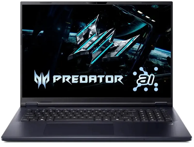 Helios Neo 18 AI PHN18-72-99E7 Intel Core Ultra 9 275HX Laptop 45,7 cm (18") WQXGA 32 GB DDR5-SDRAM 2 TB SSD NVIDIA GeForce RTX 5070 Ti Wi-Fi 6E (802.11ax) Windows 11 Home by Acer, Black – cover