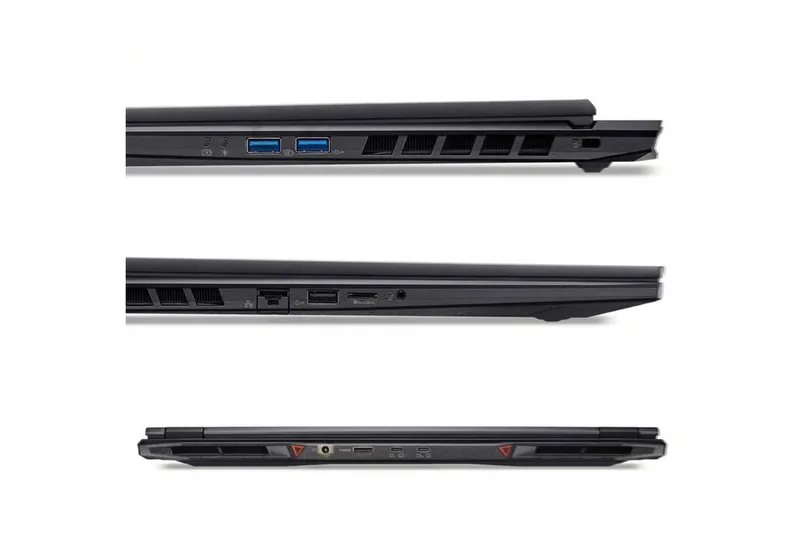 Nitro 18 AI - 18" WQXGA - AMD Ryzen AI 7 350 - GeForce RTX 5070 Ti Gaming-Notebook (45,72 cm/18 Zoll, AMD Ryzen™ AI 7 350, GeForce RTX™ 5070 Ti, 8 GB, 250 GB SSD) de Acer, Noir – jaquette
