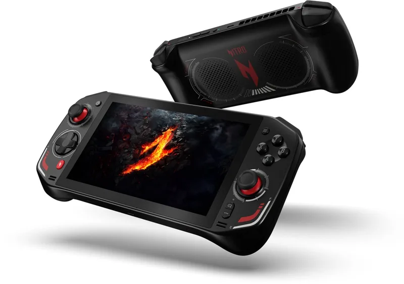 Nitro Blaze 7 handheld 7 inch - Ryzen 7-8840 - 16GB - 1TB SSD - Windows 11 van Acer, Zwart – cover