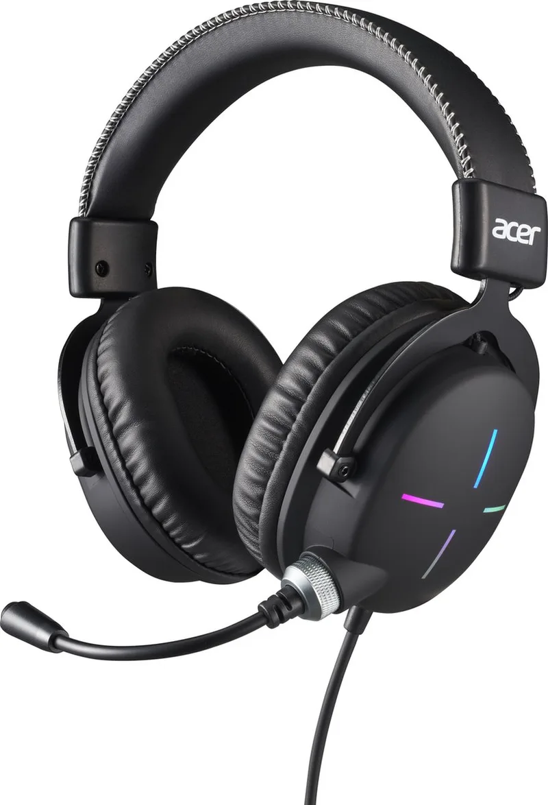 Nitro Gaming Headset 200 - Geschikt voor PC/PS4/PS5/Xbox/Switch - RGB by Acer, Black – cover 1 of 5