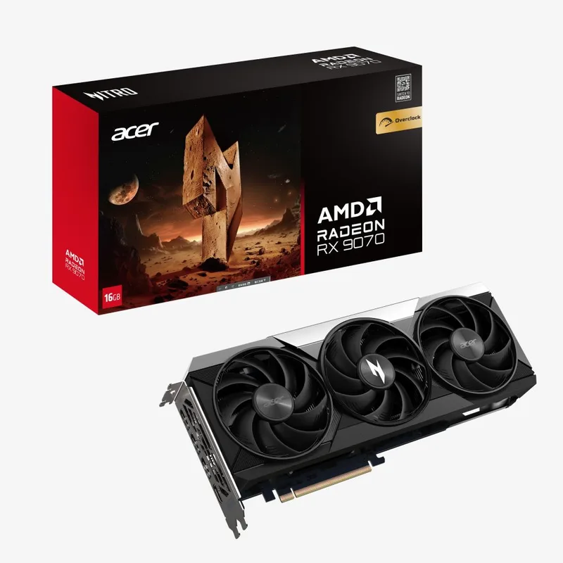 Nitro Radeon RX 9070 OC - Videokaart van Acer – cover 1 van 5