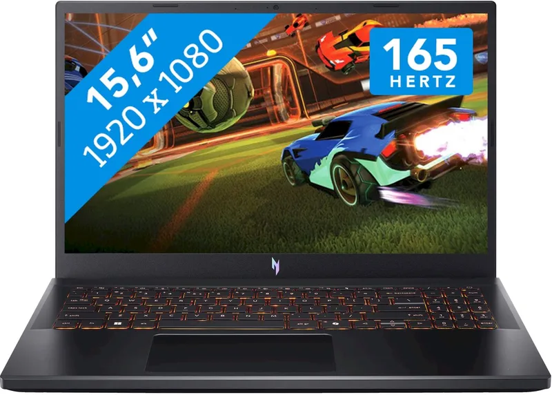 Nitro V 15 ANV15-52-76KD Intel® Core™ i7 i7-13620H Laptop 39,6 cm (15.6") Full HD 16 GB DDR4-SDRAM 1 TB SSD NVIDIA GeForce RTX 5060 Wi-Fi 6 (802.11ax) Windows 11 Home de Acer, Noir – jaquette
