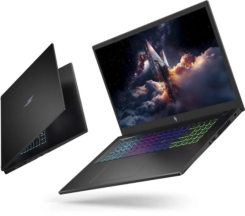 Nitro V 17 ANV17-I31-75XD - Gaming Laptop - 17inch 144Hz - Core 7 - 16GB - 512GB SSD - RTX 5060 - inclusief 3mnd PC GamePass - AZERTY by Acer, Black, AZERTY – cover