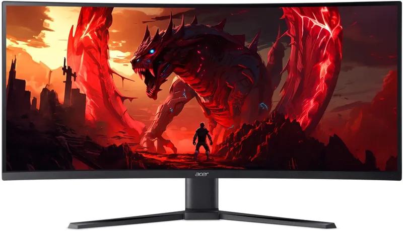 NITRO XZ340CURX2bmiipphx - 34" Quad HD - VA - Curved - 3ms - 200Hz de Acer, Noir – jaquette