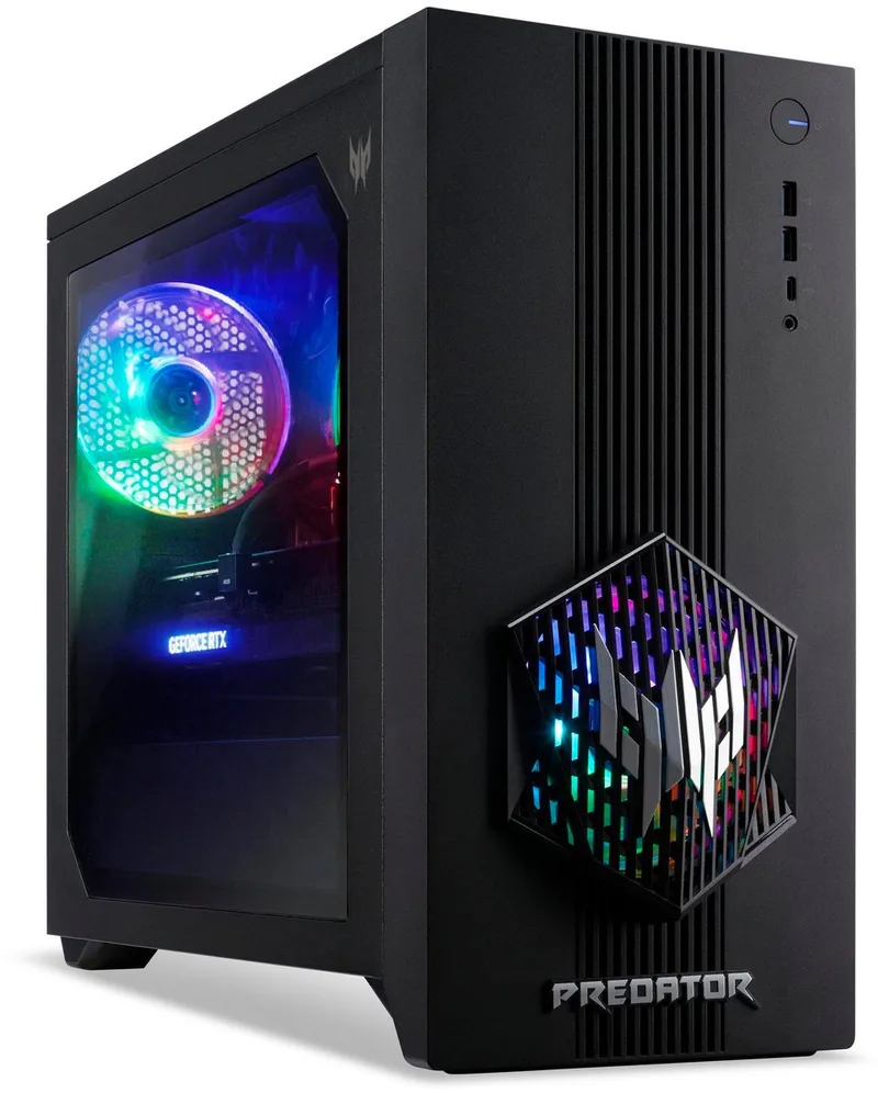 Orion 3000 - Intel Core I5 - 16GB - RTX 5060 van Acer, Zwart – cover