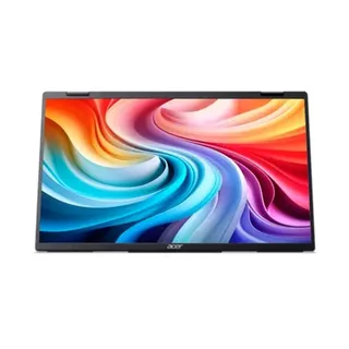 PD163Qsmiuux - PD3 Series - LED-monitor - 16" (15.6" zichtbaar) - portable - 1920 x 1080 Full HD (1080p) @ 60 Hz - IPS - 250 cdm² - 800:1 - 8 ms - Mini HDMI, 2xUSB-C - luidsprekers - zilver van Acer, Grijs – cover 2 van 4