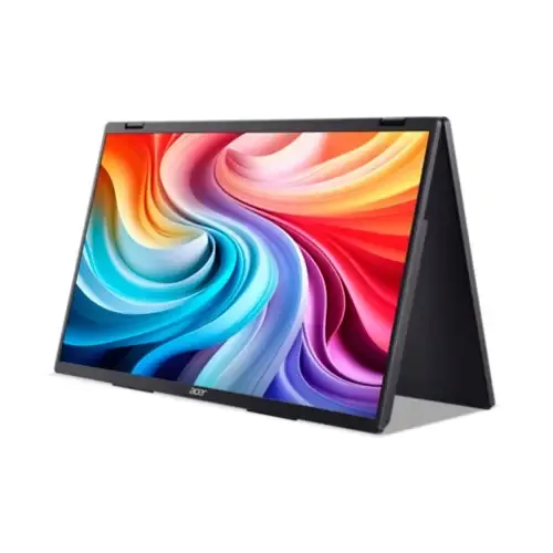PD193QE - Dual Portable Monitor - 18,5 de Acer, Gris – jaquette 3 sur 4