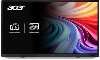 PM161QT- Portable Monitor - 15.6 inch - Touchscreen - 60Hz - inclusief sleeve van Acer, Zwart – cover 1 van 5