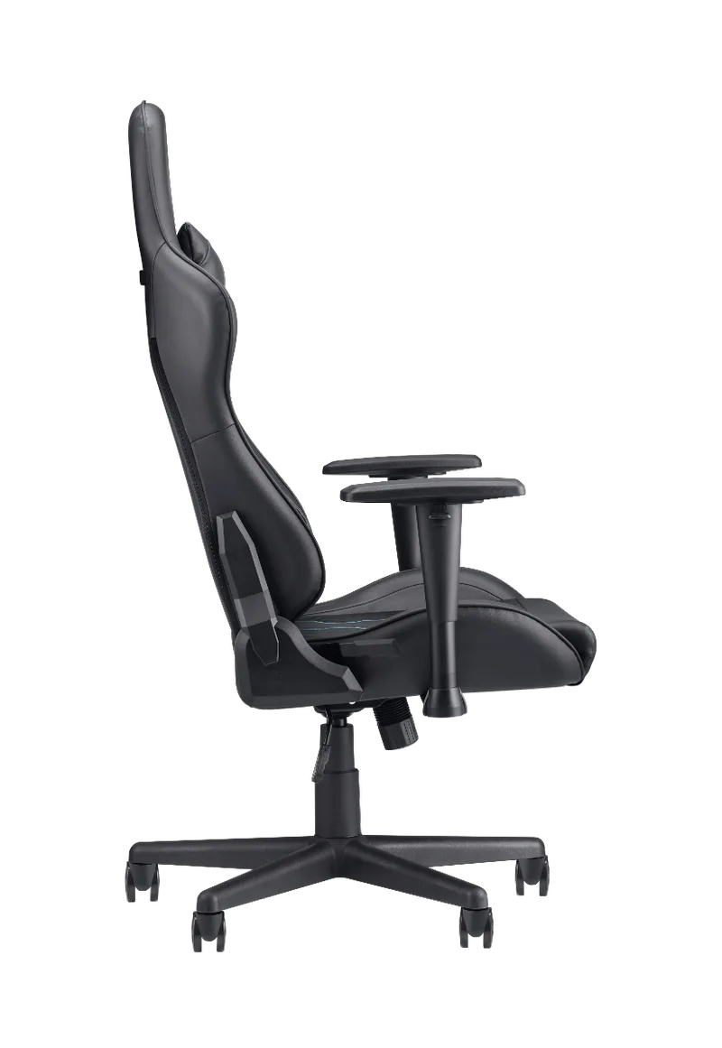 Rift Go – Gamestoel / Gaming Chair - Maximale belastbaarheid 120kg - Rughoek 90° tot 160° - Zwart/Blauw van Acer, Zwart – cover 5 van 5