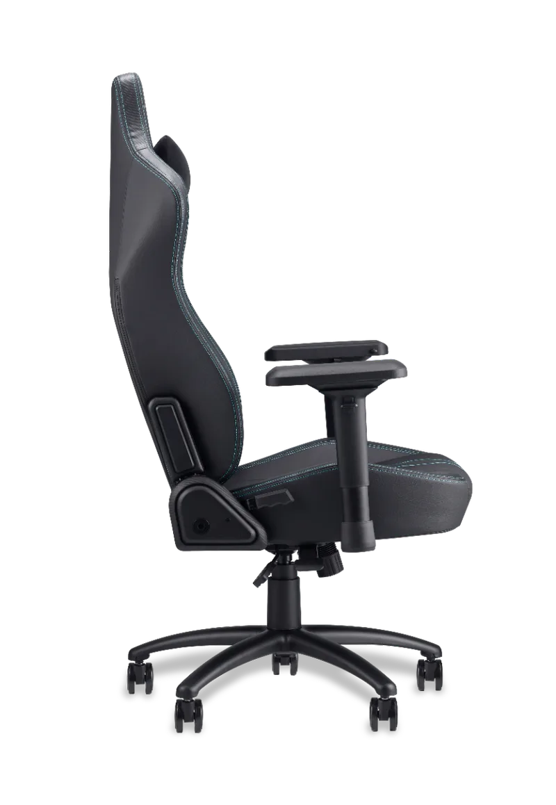 Rift Pro – Gamestoel / Gaming Chair - Maximale belastbaarheid 170kg - Rughoek 90° tot 160° - Zwart/Blauw van Acer, Zwart – cover 5 van 5