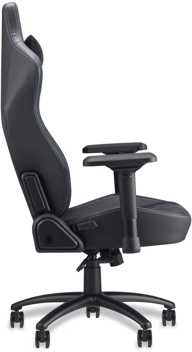 Rift Pro – Gamestoel / Gaming Chair - Maximale belastbaarheid 170kg - Rughoek 90° tot 160° - Zwart/Blauw van Acer, Zwart – cover 1 van 5