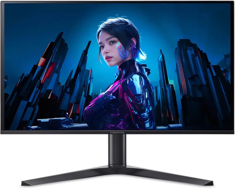 X27 QD-OLED X27X1bmiippruzx computer monitor 67,3 cm (26.5") 3840 x 2160 Pixels 4K Ultra HD by Acer, Black – cover