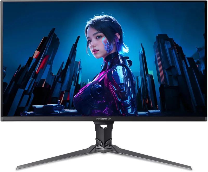 X32 X5 X32X5bmiiphuzx computer monitor 80 cm (31.5") 3840 x 2160 Pixels 4K Ultra HD QD-OLED Touchscreen van Acer, Zwart – cover