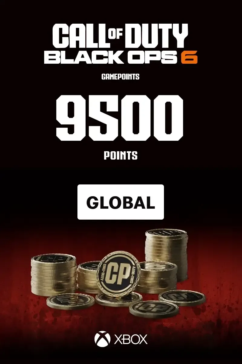 Call of Duty: Black Ops 6 – 9500 Points by Activision – cover