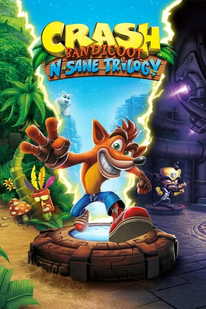 Crash Bandicoot N. Sane Trilogy van Activision, Xbox Series X | S, Digitaal, Xbox, Standard – cover