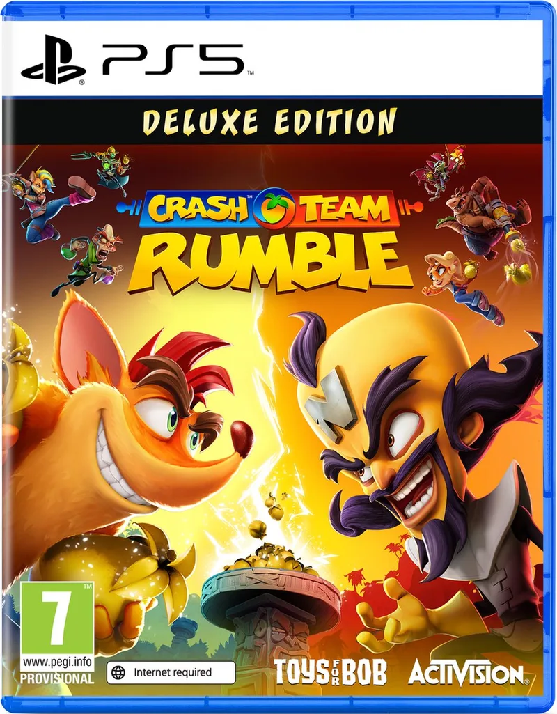 Crash Team Rumble Deluxe by Activision, PS5 – cover