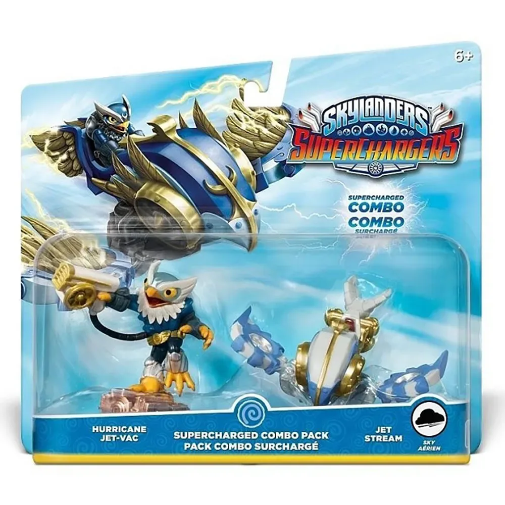 Skylanders Superchargers-pack Double: Hurricane Jet-vac Et Figurine Jet Stream de Activision – jaquette