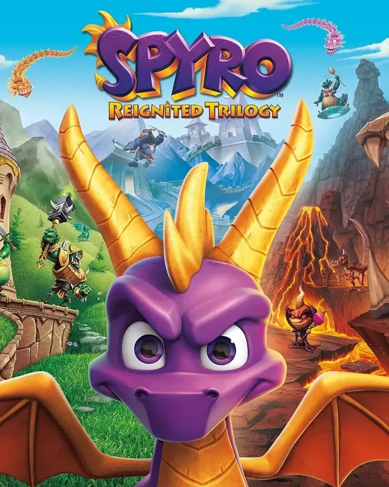 Spyro: Reignited Trilogy van Activision, Xbox Series X | S, Digitaal, Xbox, Standard – cover