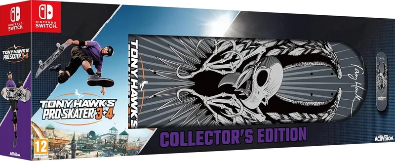 Tony Hawk's Pro Skater 3+4 - Collector's Edition van Activision, Nintendo Switch – cover