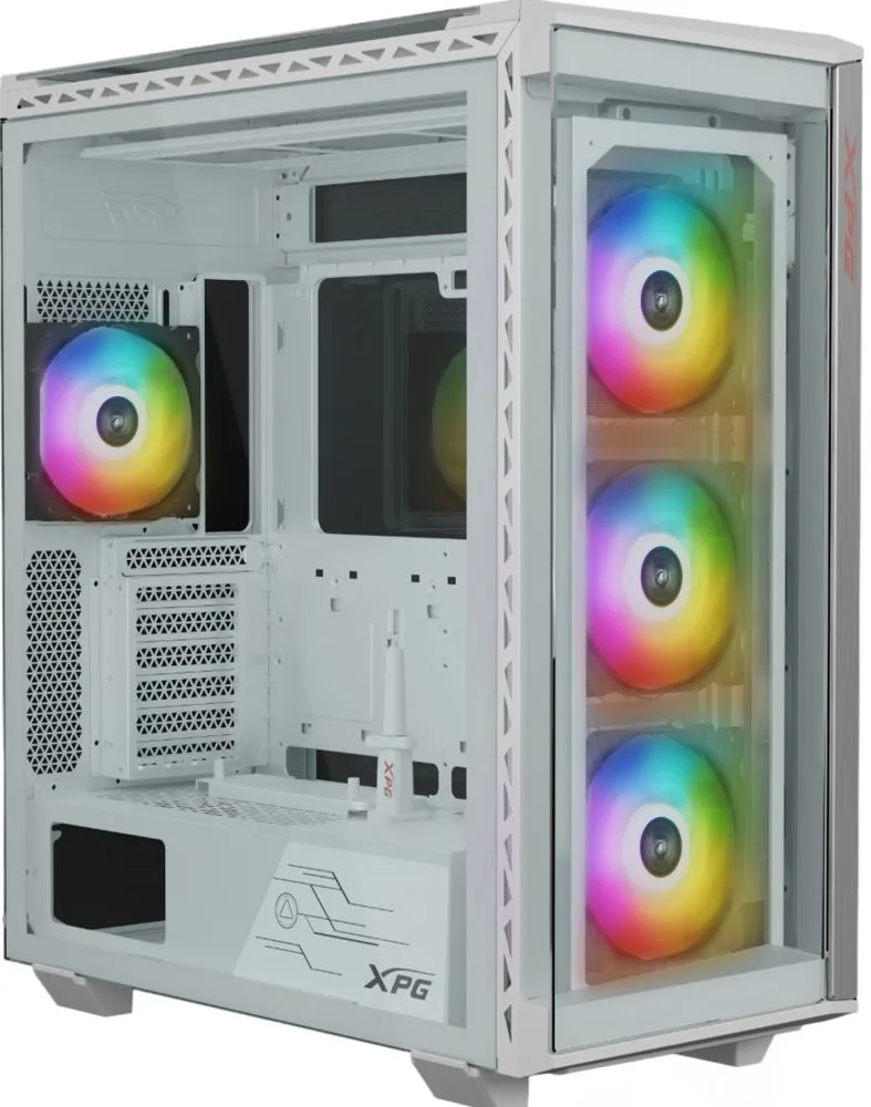 XPG BATTLECRUISER II Midi-tower PC-behuizing Wit van ADATA – cover