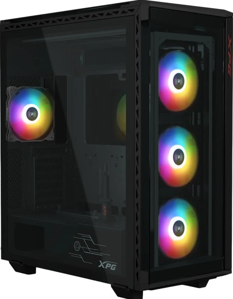 Behuizing XPG Battlecruiser II Midi Tower zwart retail by ADATA – cover