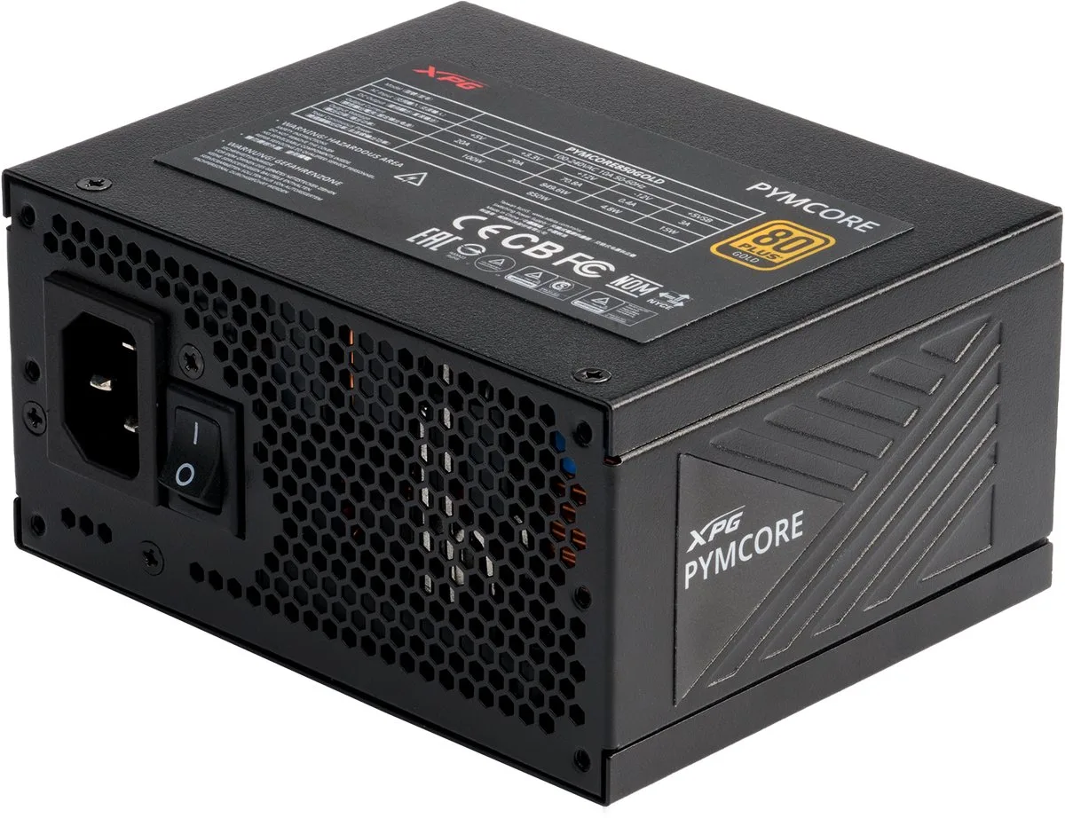 XPG PYMCORE SFX 750W de ADATA, Noir – jaquette