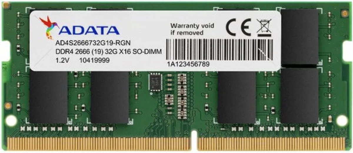 RAM Memory Adata AD4S26668G19-SGN DDR4 8 GB CL19 van ADATA – cover