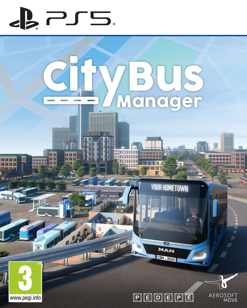 City Bus Manager by Aerosoft, PS5 – cover