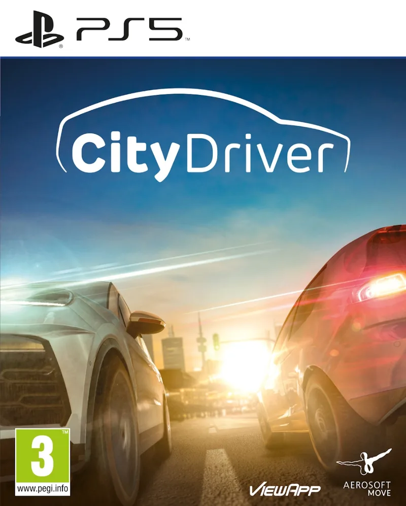 City Driver de Aerosoft, PS5 – jaquette