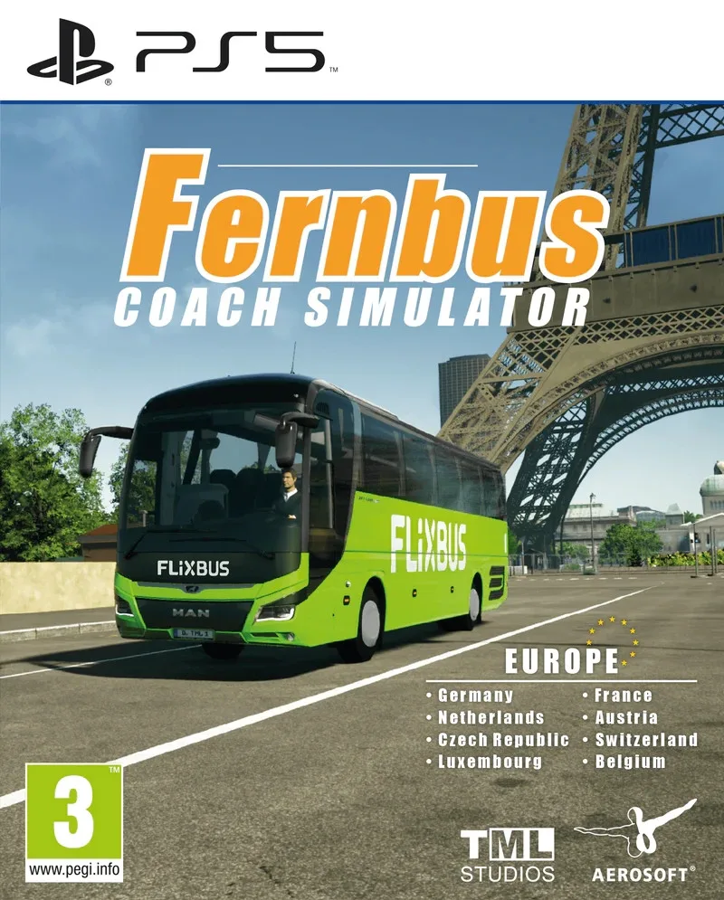 Fernbus Coach Simulator by Aerosoft, PS5 – cover