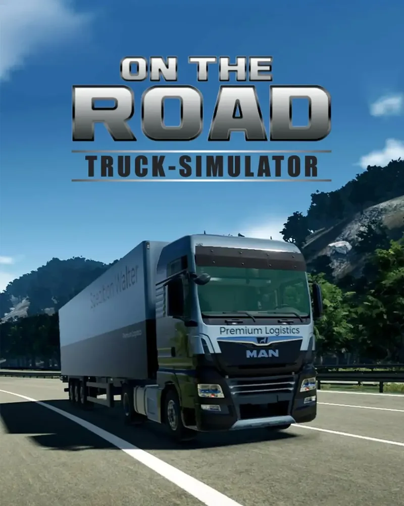 On the Road - Truck Simulator van Aerosoft, Xbox Series X | S, Digitaal, Xbox, Standard – cover