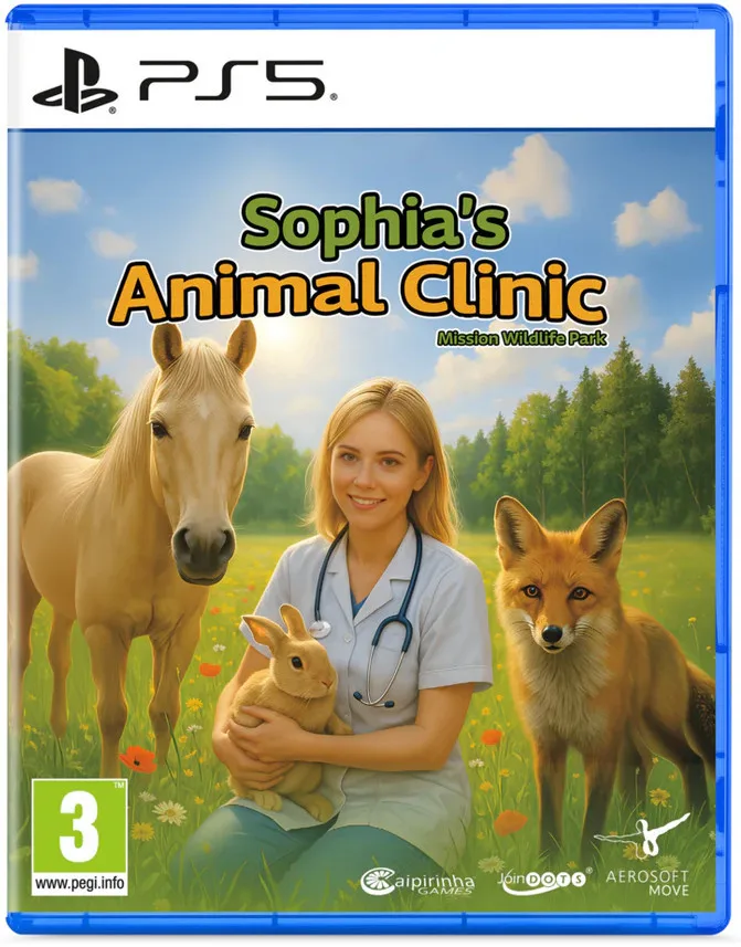 Sophia's Animal Clinic - Mission Wildlife Park by Aerosoft, PS5 – cover