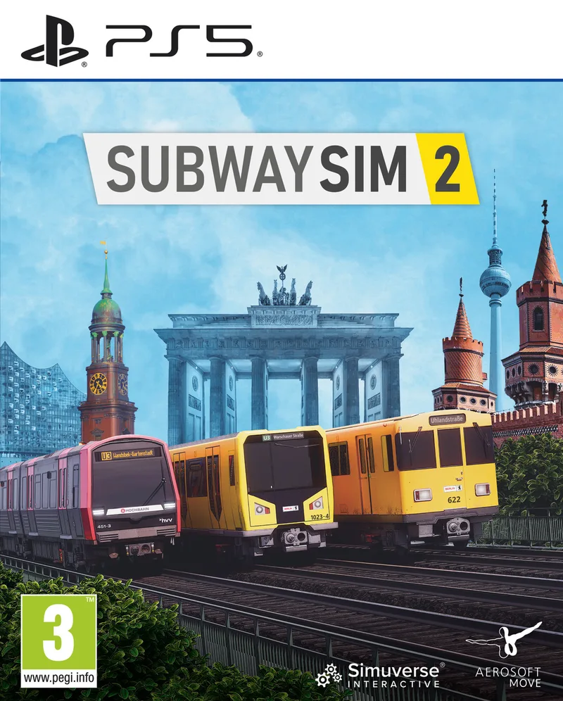 Subway Simulator 2 by Aerosoft, PS5 – cover
