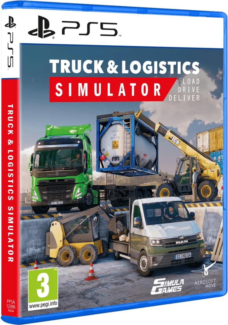 Truck & Logistics Simulator PS5 Reedition van Aerosoft, PS5 – cover