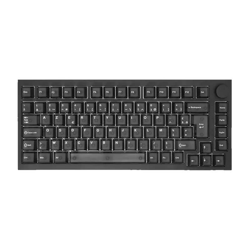 5075 V5 HE Black Transparent ISO-FR de AKKO – jaquette