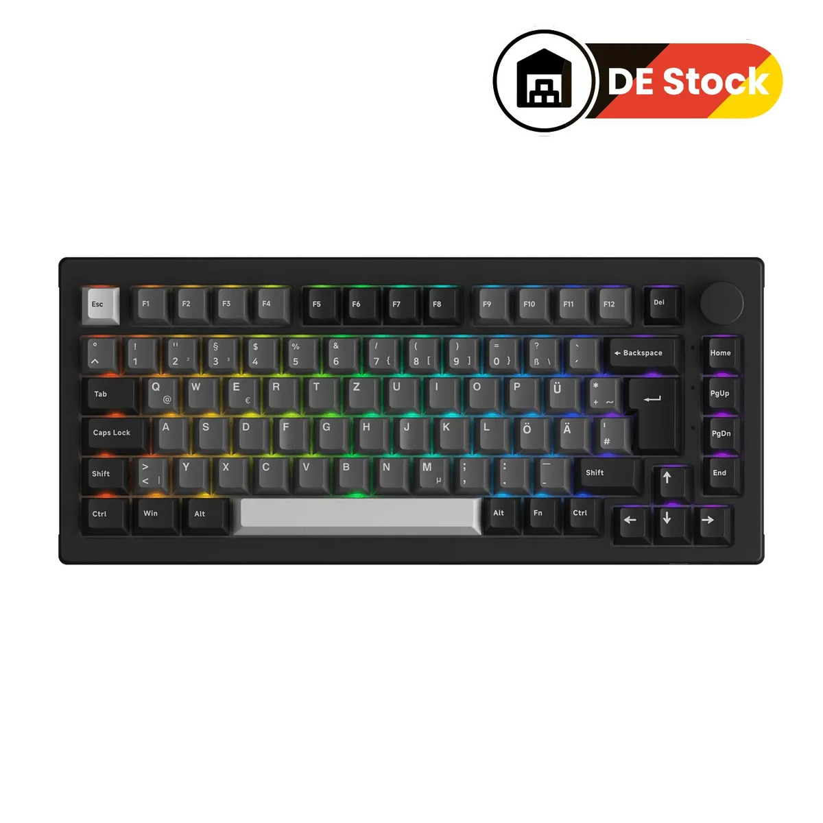 5075B Plus VIA ISO Mechanical Keyboard de AKKO – jaquette