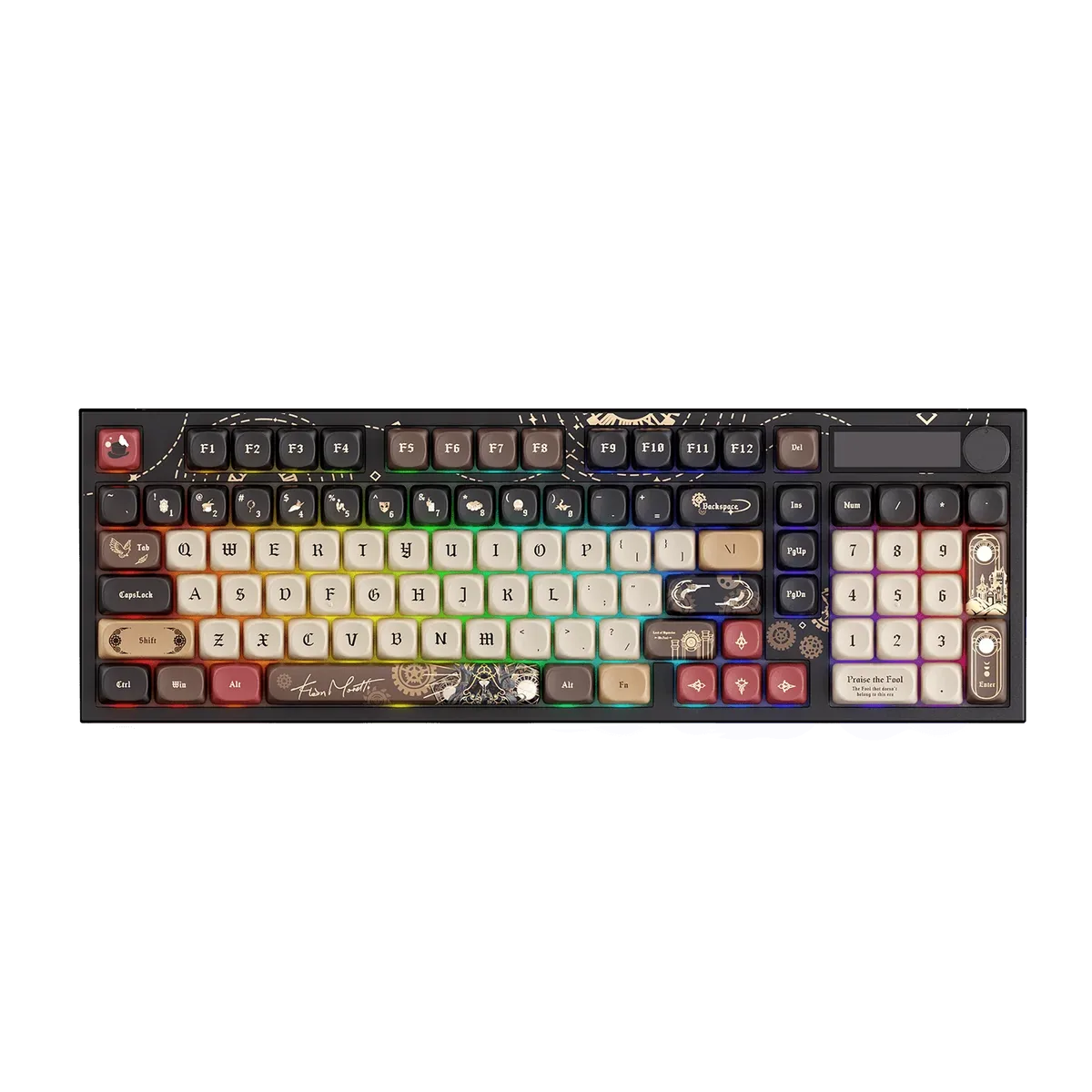 5098 V5 Mechanical Keyboard with Screen de AKKO – jaquette