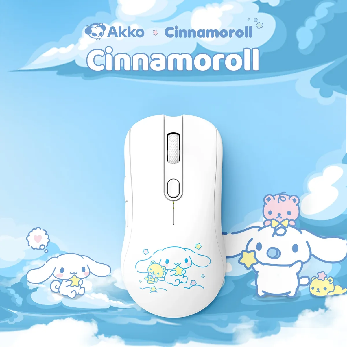 AG ONE Light Cinnamoroll Wireless Mouse från AKKO – omslag