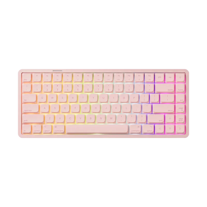 Air 01 Low Profile Mechanical Keyboard de AKKO, Rose – jaquette