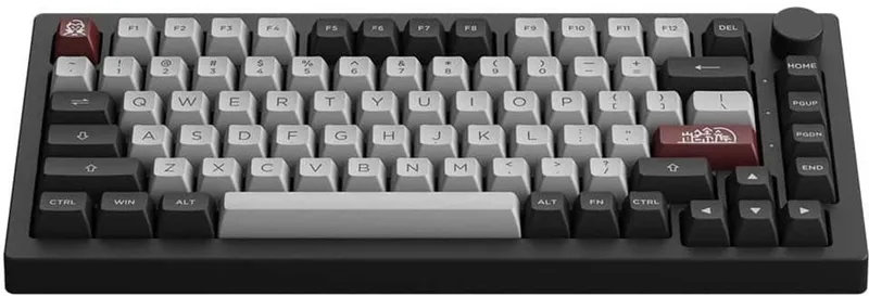 AKKO 5075B Plus V3 Cream Yellow Pro Switch RGB Draadloos Hotswap - Mechanisch Gaming Toetsenbord van AKKO, Dracula Castle – cover