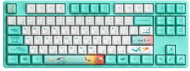 AKKO 5087S QMK Monet’s Pond TKL RGB Hotswap Mechanisch Gaming Toetsenbord van AKKO, Monet's Pond – cover