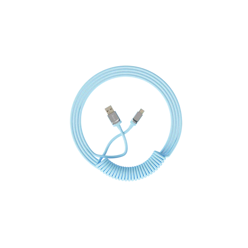 Coiled Cable de AKKO, Bleu – jaquette